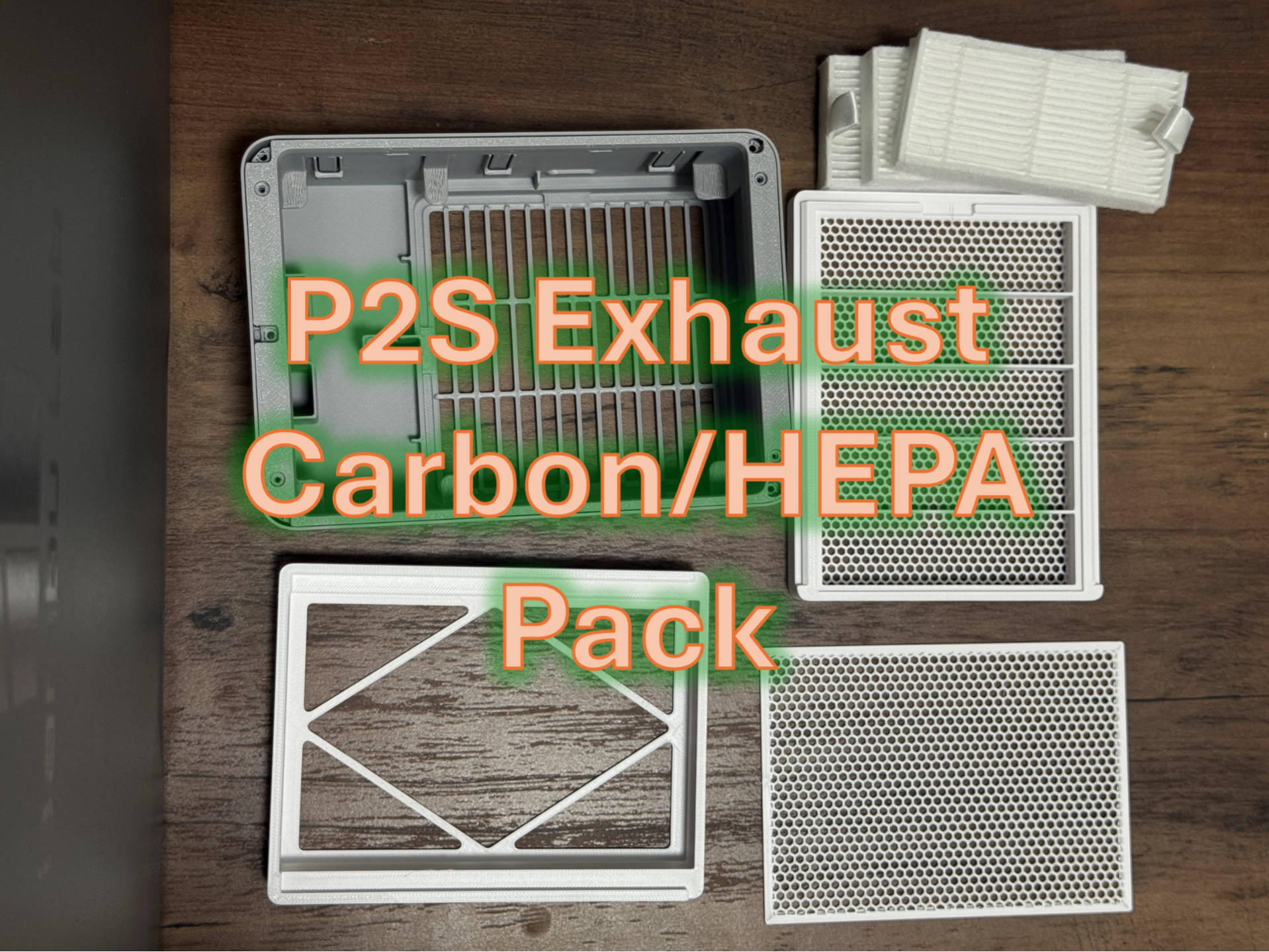 P2S Exhaust Carbon/HEPA Filter Pack