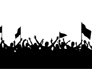 Fan Silhouette