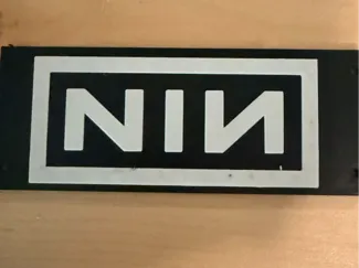 Nine inch nails 10HP Eurorack blank