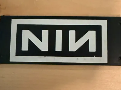Nine inch nails 10HP Eurorack blank
