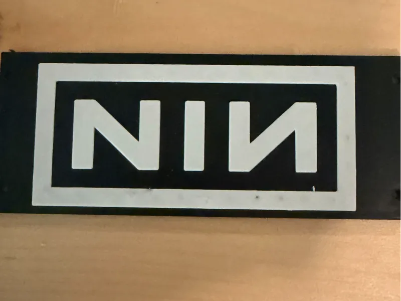 Nine inch nails 10HP Eurorack blank