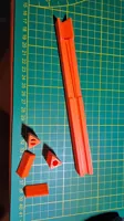 Arrow fletching template for 5.6mm shaft