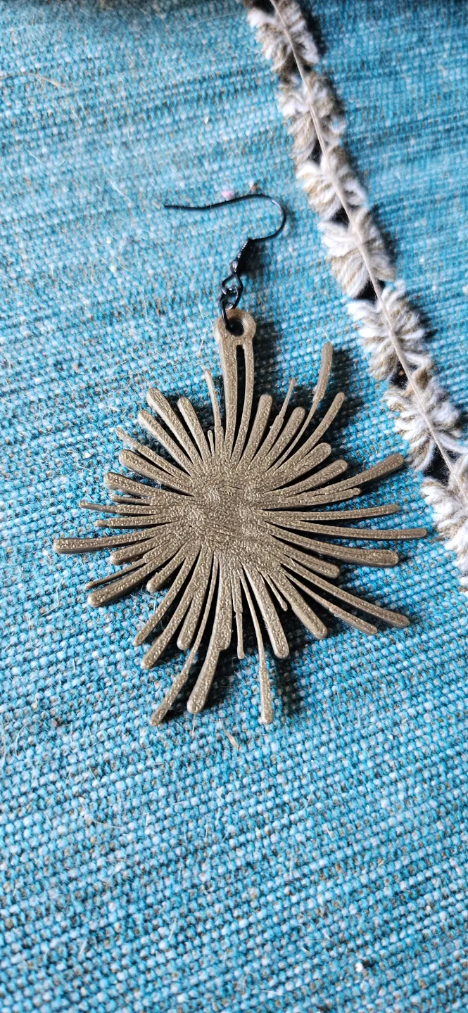 Solid Firework Earring view 4