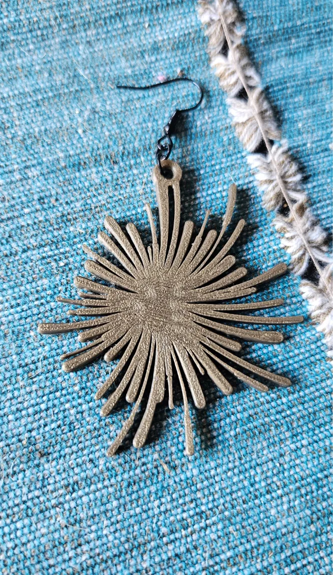 Solid Firework Earring