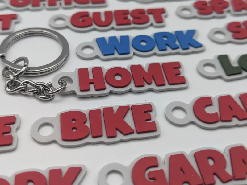 Keychain tags - Functional Pack
