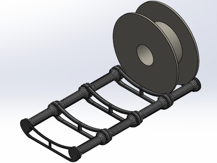Spool holder/roller, Filament holder (modular)