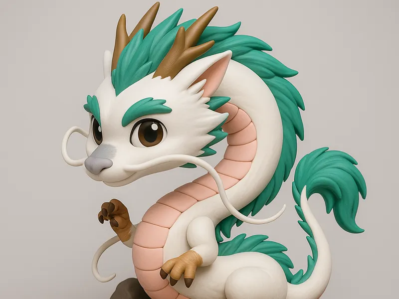 Haku – Cute Oriental Dragon