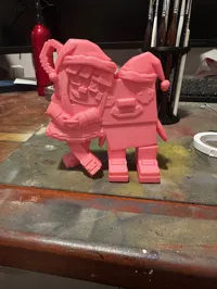 Figurine de Noël meme — les sœurs brainrot — photo 3