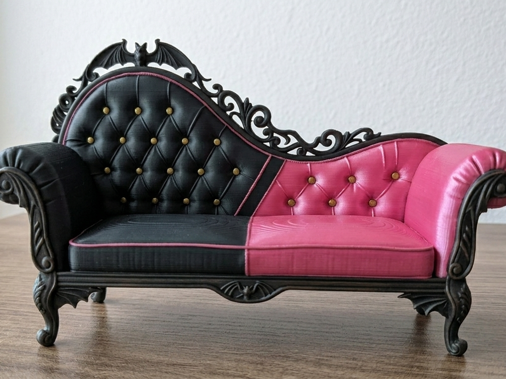 Monster High Draculaura Inspired Doll Sofa