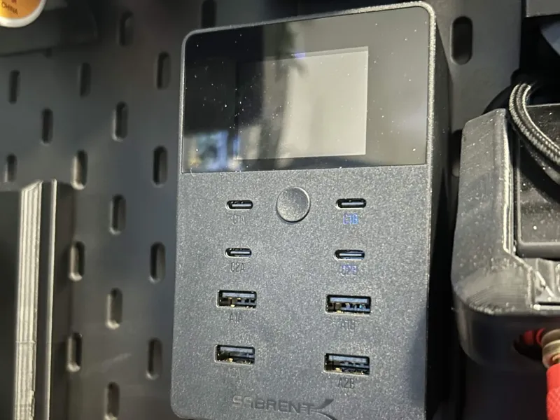 Ikea Skadis - Sabrent AX-8PTC wall mount
