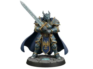 Paladin Dragonborn Male D&D Miniature (45mm)