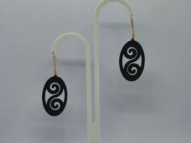 Pendientes Espira Doble