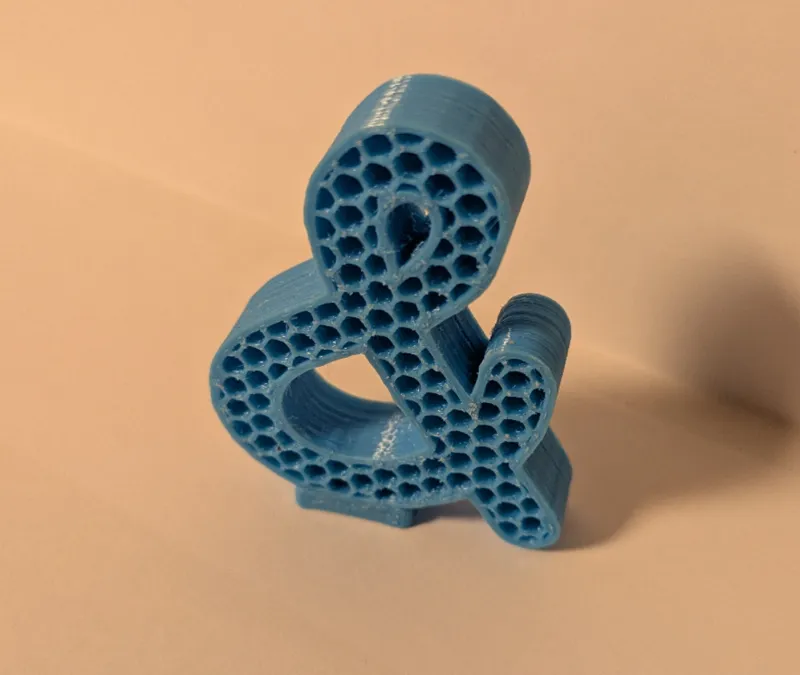 Number Hexagon & with Stand