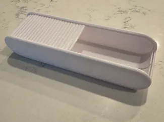 Rolling shutter pencil case