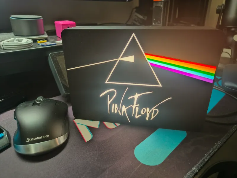 Pink Floyd "The dark side of the moon" Lightbox