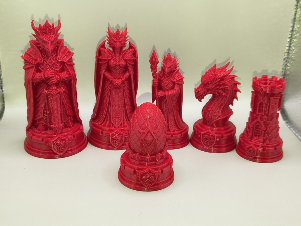 Kingdom of Dragons Chess Set