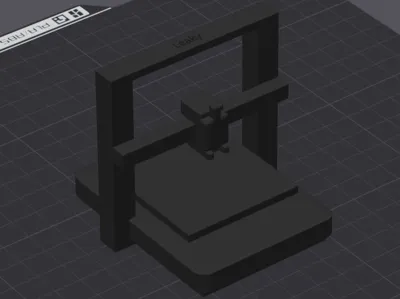 BambuLab A1 - Tiny 3D print
