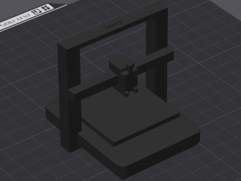 BambuLab A1 - Tiny 3D print