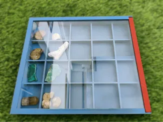 CAJA PARA MINERALES Y FÓSILES