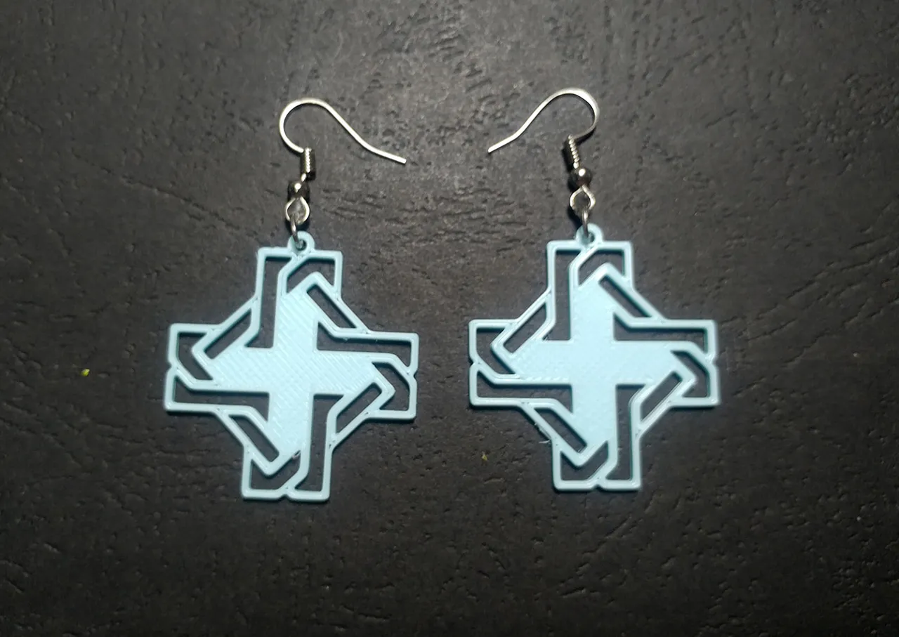 Crossbound Sigil Earrings view 2