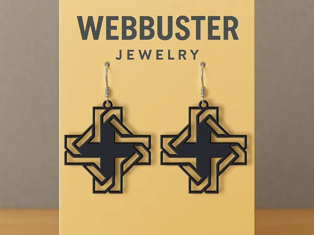 Crossbound Sigil Earrings