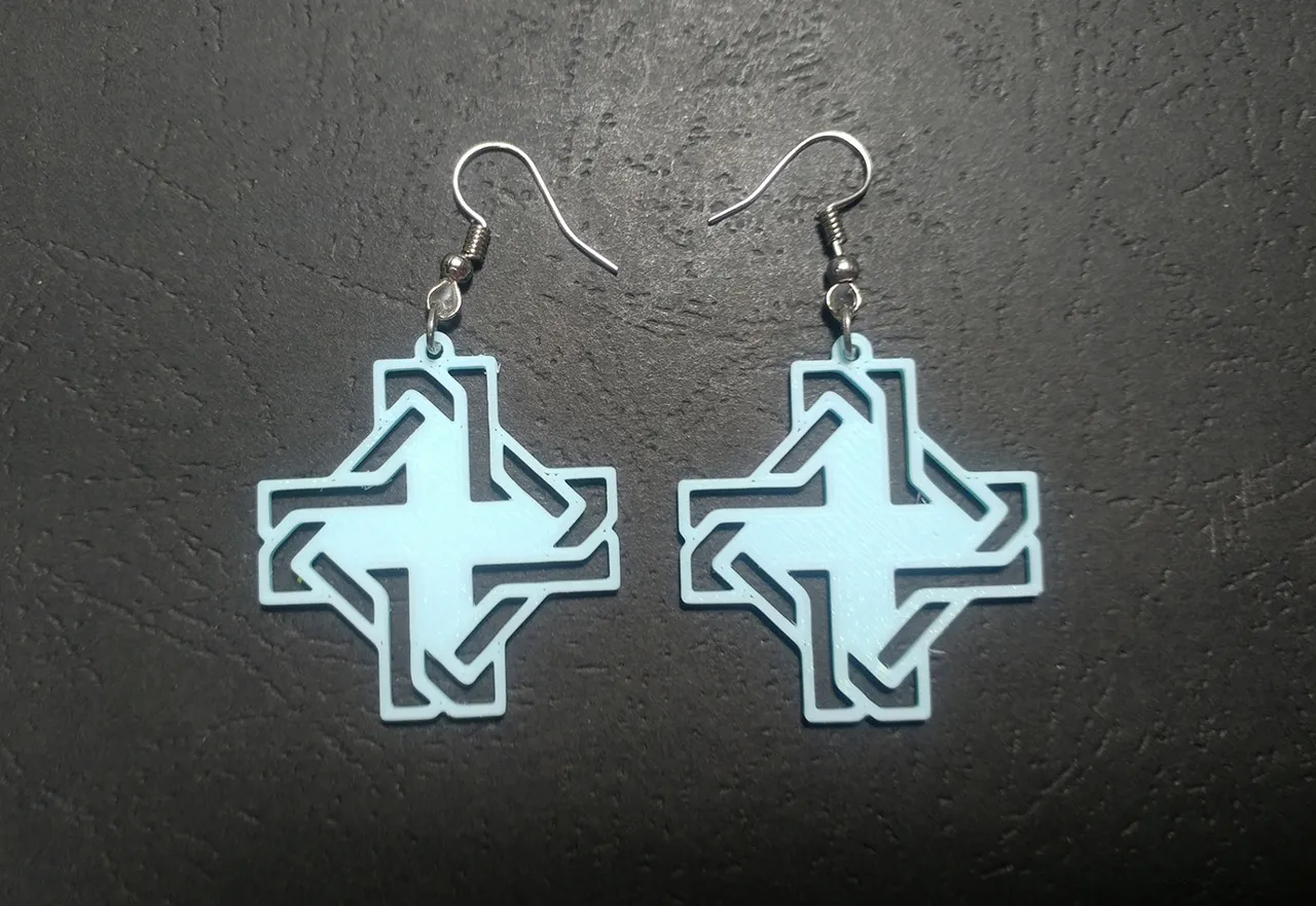 Crossbound Sigil Earrings view 3