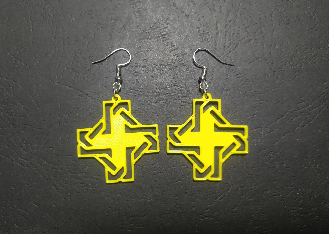 Crossbound Sigil Earrings view 4