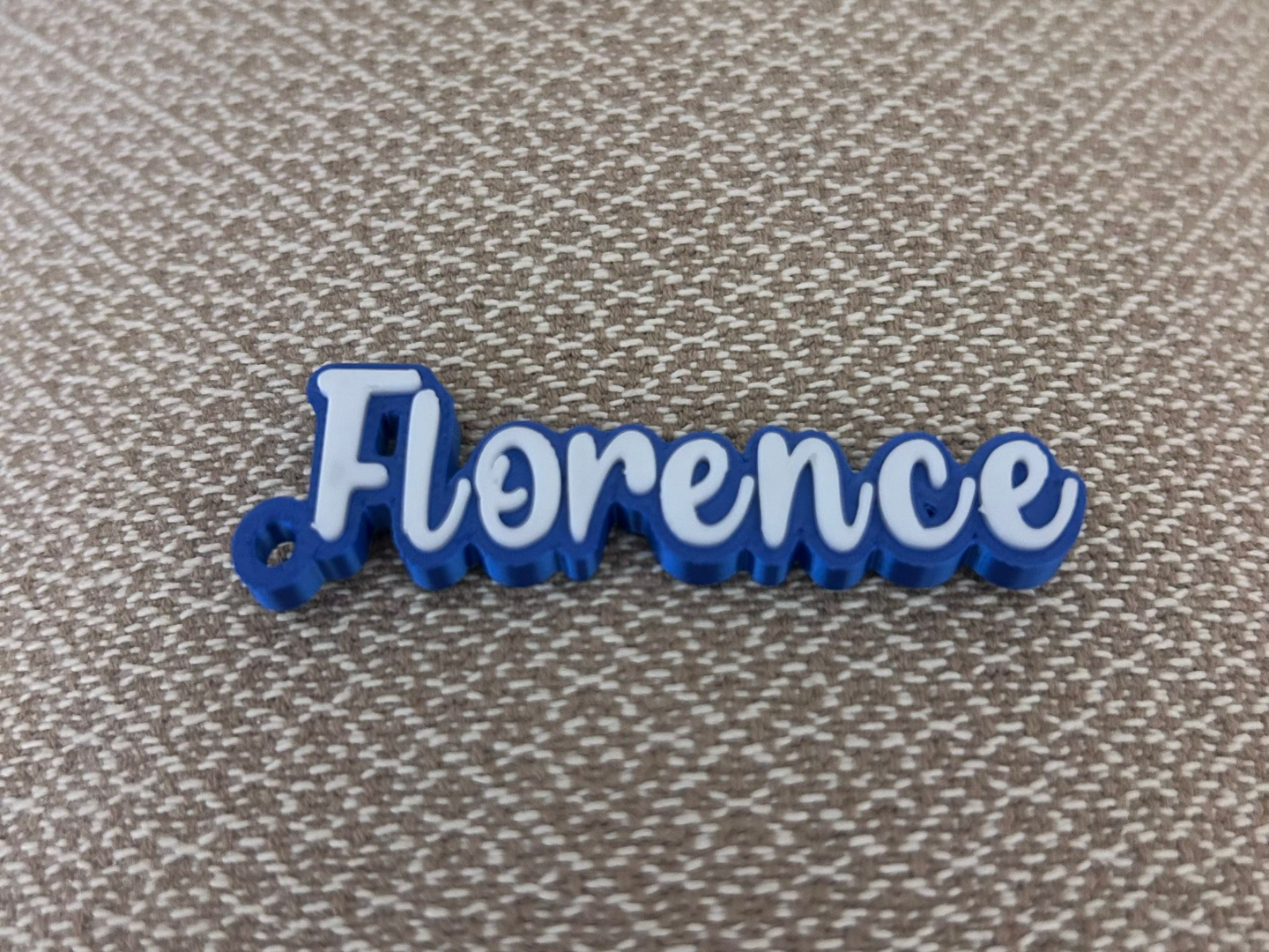 Florence name keychain