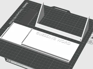 Deck & Coin Spelling Tray