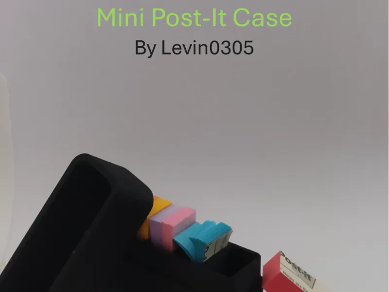 Mini Post It Case