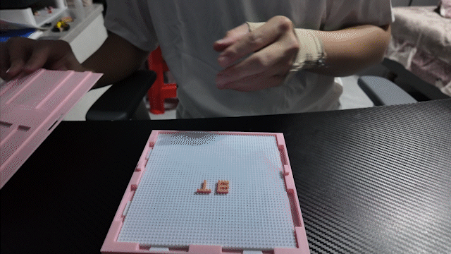 Miniatura 1 do modelo 3D 52钉拼豆保护盒