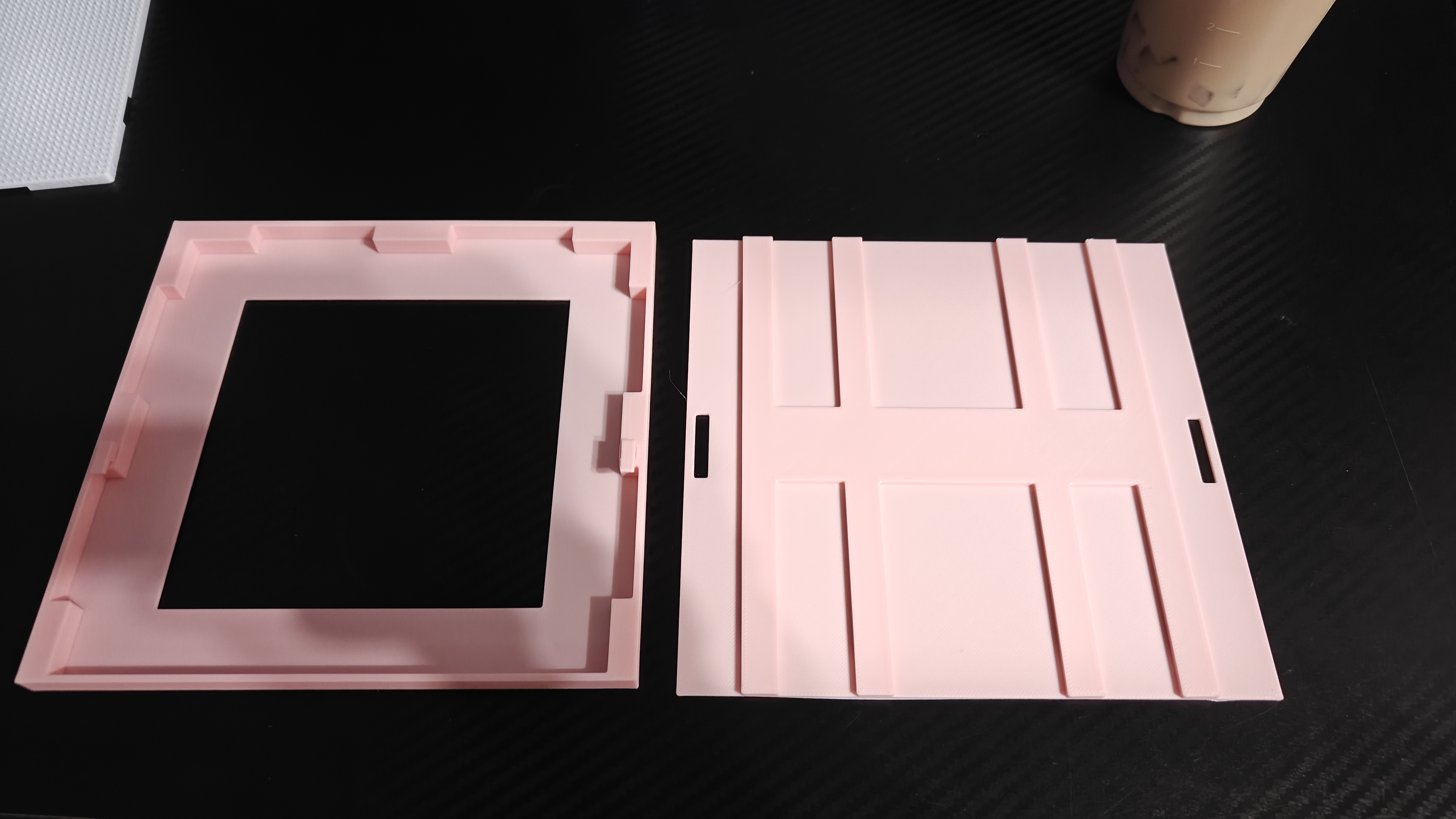 Miniatura 3 do modelo 3D 52钉拼豆保护盒