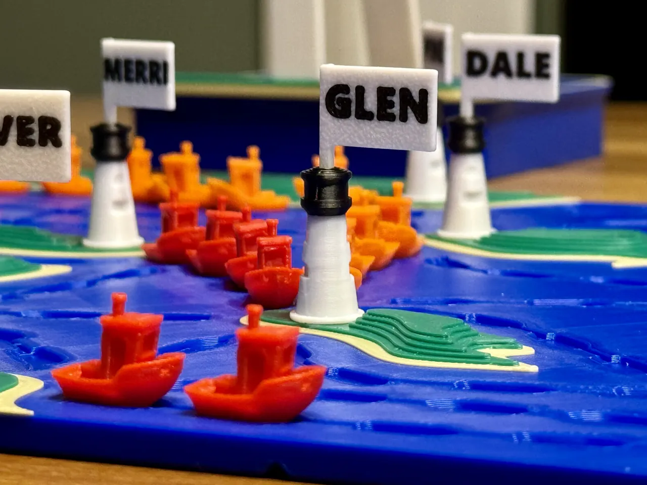 Benchy Shipping Co - The Game view 2