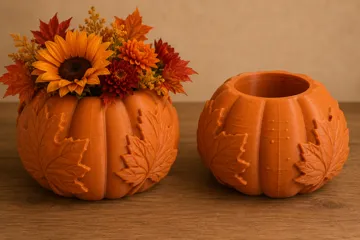 Jarrón decorativo: Pumpkin Decorative Vase — vista de referencia 3