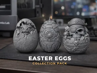 Easter Eggs Collection Pack (3 Unique Designs)