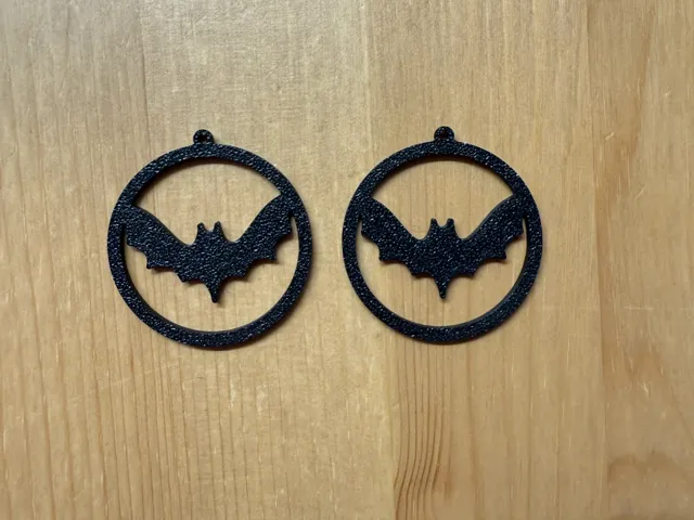 Bat Earrings