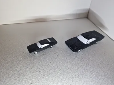 Dodge Charger 69 in 1:64 and1!:43