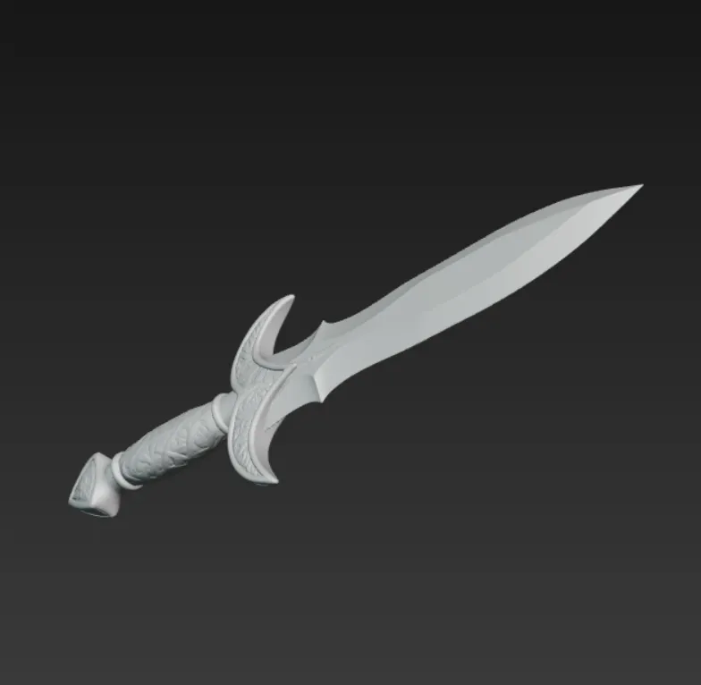 Tyrrish Dagger Violet’s Gift Fourth Wings Weapons - Free 3D Print Model ...