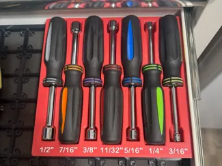 Gridfinity HF/Pittsburgh Nut Driver Set SAE