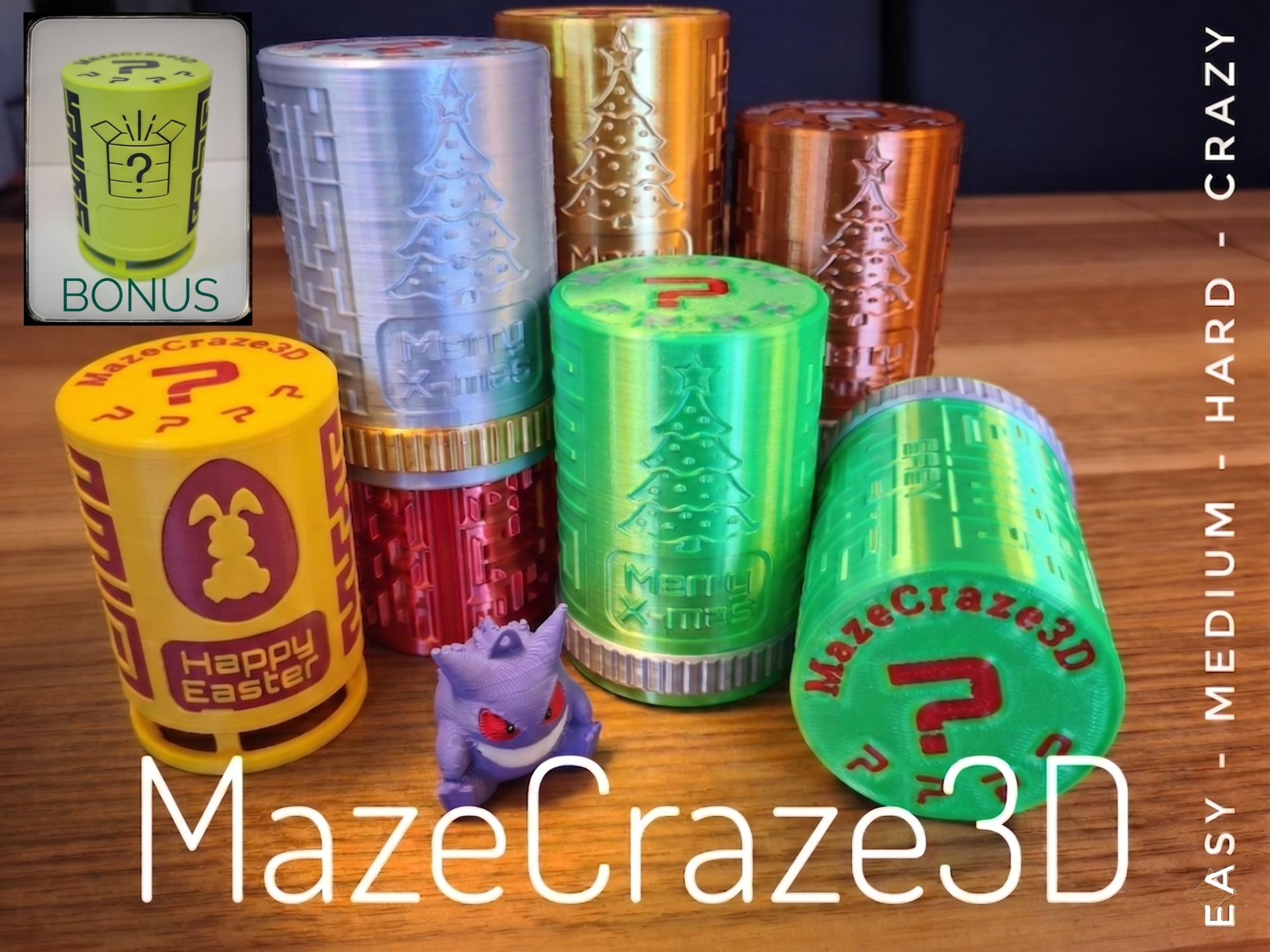 MazeCraze3D - Labyrinth Puzzlebox 