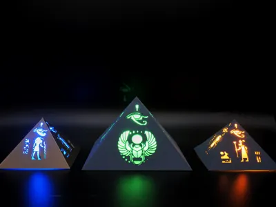 Pyramid Lights by FirleDesign MakerWorld: Download Free 3D Models
