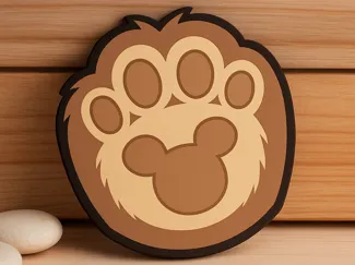 Duffy the Disney bear coaster