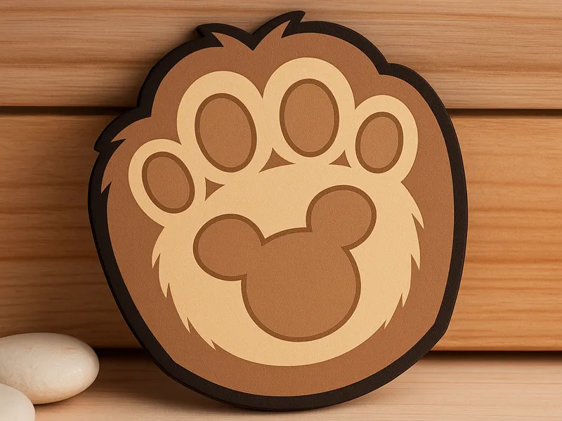 Duffy the Disney bear coaster