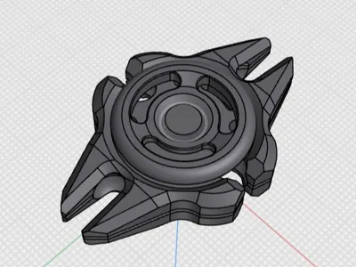 Longbow-Style Fidget Spinner
