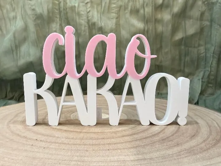 Schriftzug ciao Kakao!