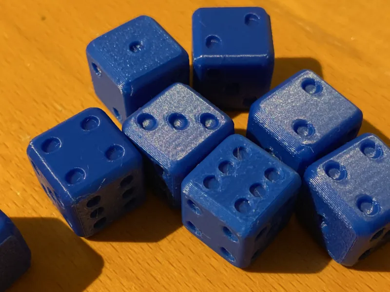 Dice for games