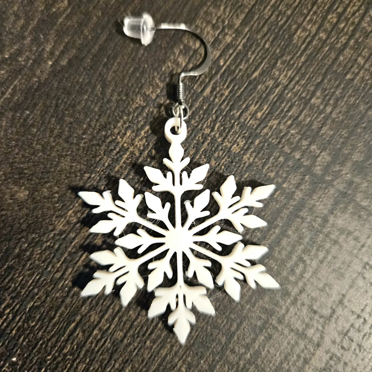 Snowflake Earrings view 2