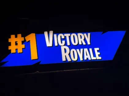 Fortnite Logo Lightbox