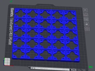 5x5 baseplate gridfinity