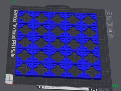 5x5 baseplate gridfinity